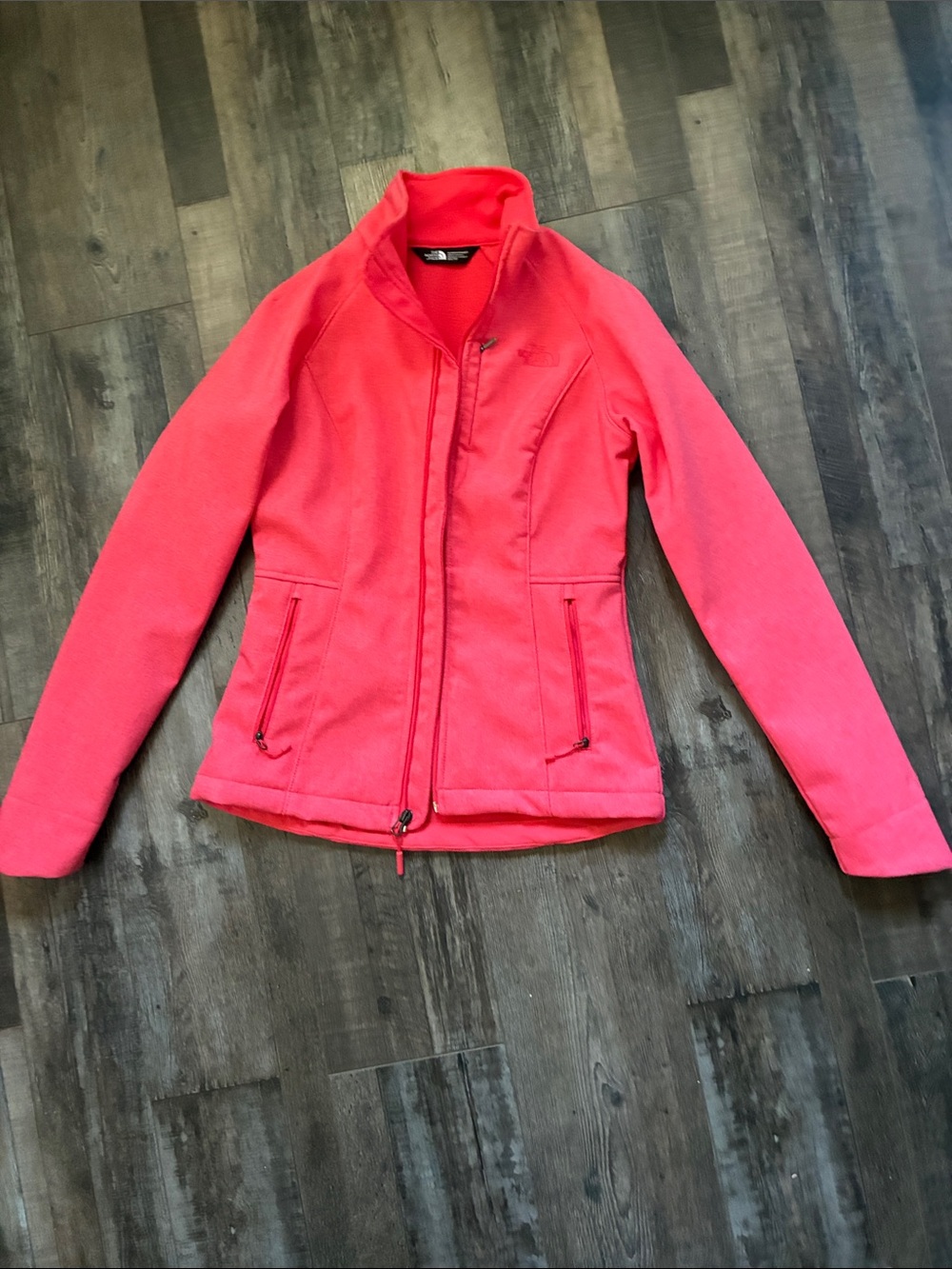 The North Face Women's Bright Coral Utility Jacket. Size xs